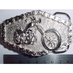 Chopper motocykl klamra chromowana (id. 1597)